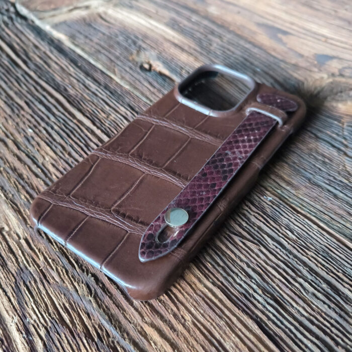 1002-C-PhoneCase-SCREWED-CROCO - Görsel 5